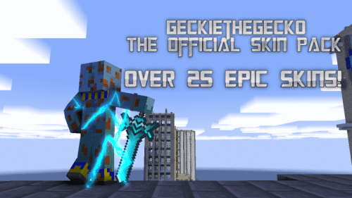 GeckieTheGecko Skin Pack (1.19) – MCPE/Bedrock Thumbnail