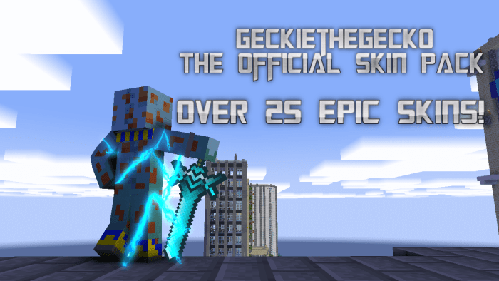 GeckieTheGecko Skin Pack (1.19) - MCPE/Bedrock 1