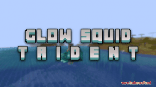 Glow Squid Trident Resource Pack (1.20.6, 1.20.1) – Texture Pack Thumbnail