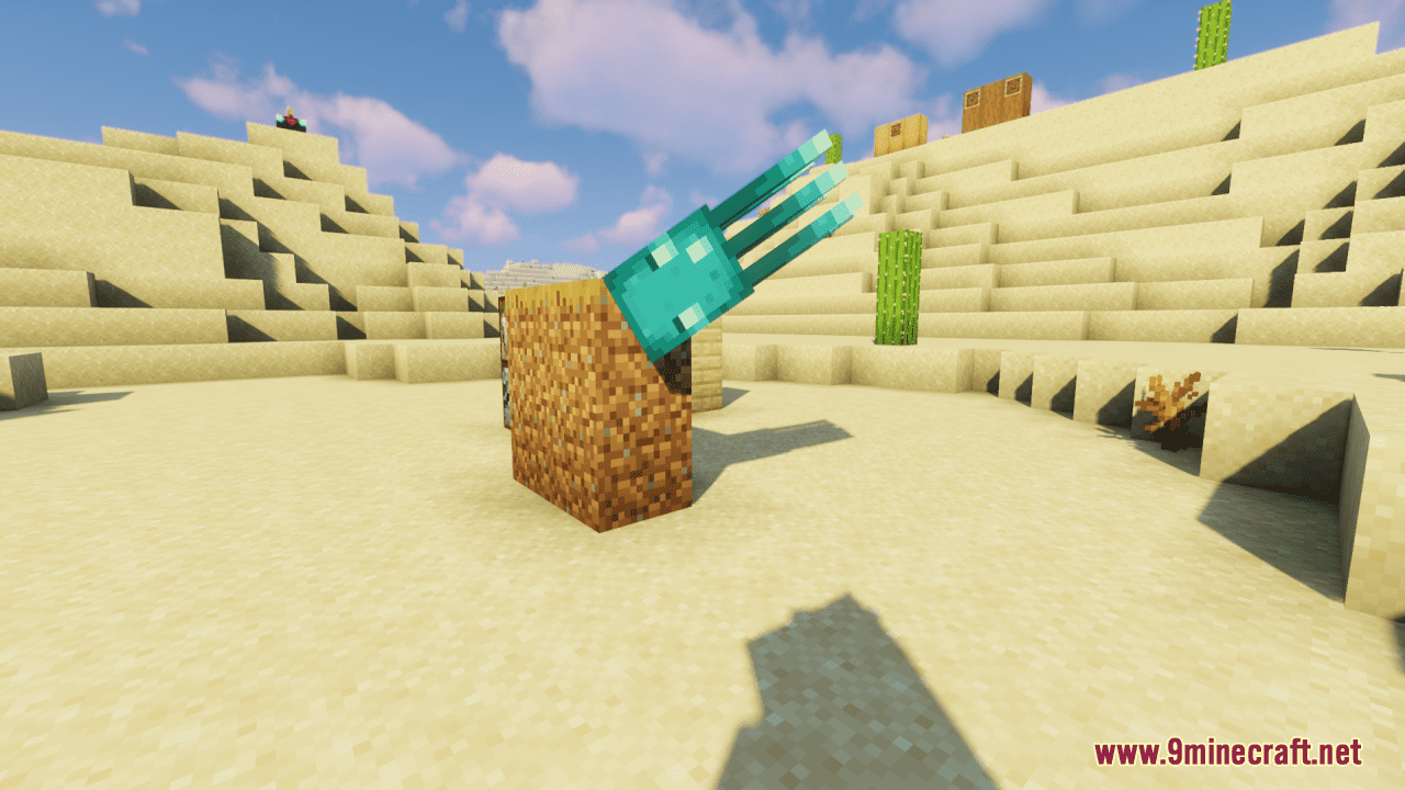 Glow Squid Trident Resource Pack (1.20.6, 1.20.1) - Texture Pack 10