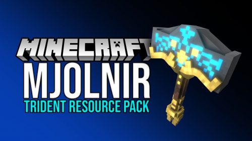 GoW Tridents Resource Pack (1.19) – MCPE/Bedrock Mod Thumbnail