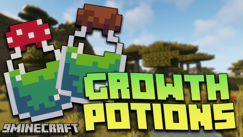 Growth Potions Mod (1.16.5) – Throw A Potion And Be Happy! Thumbnail