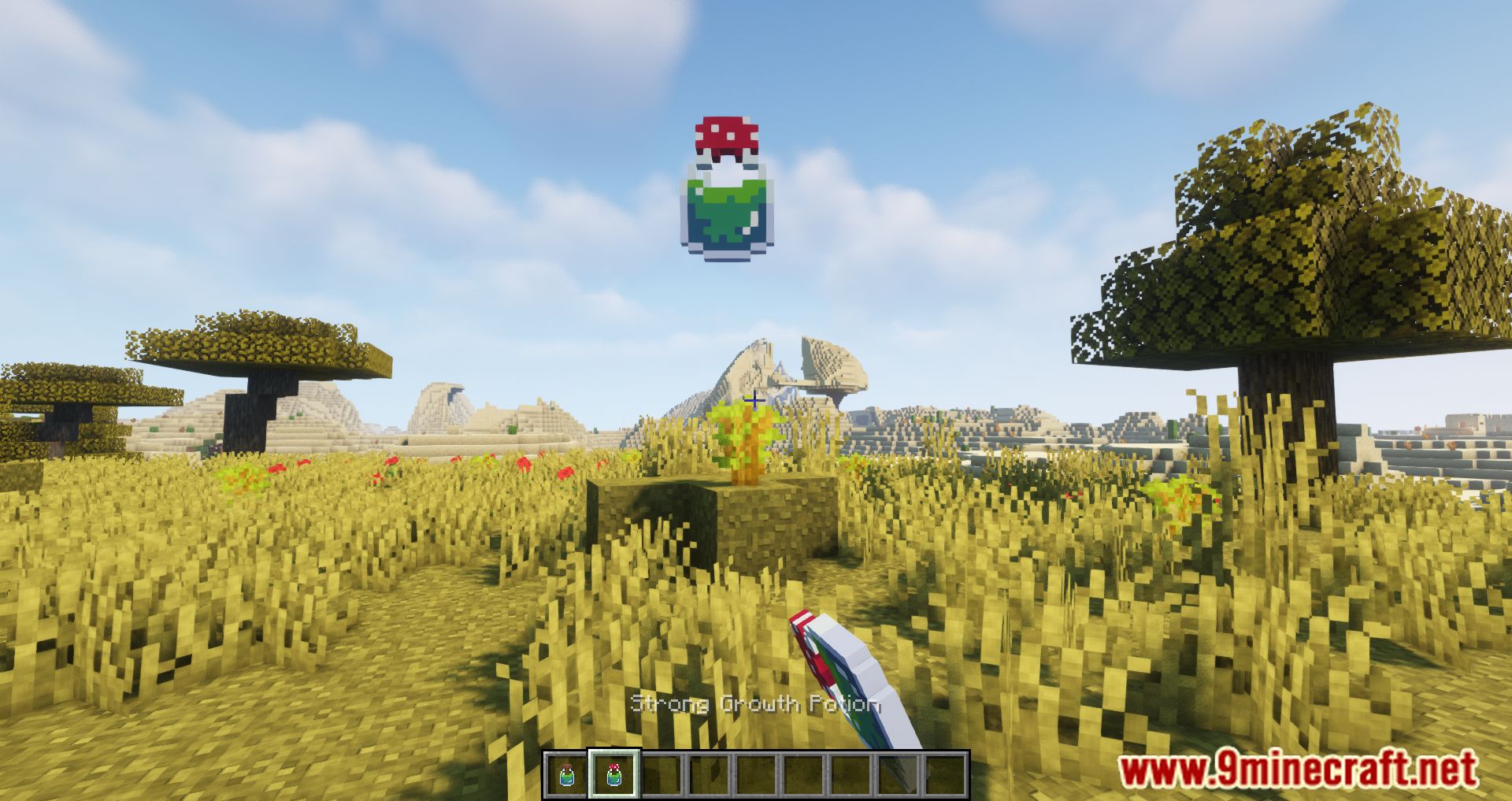 Growth Potions Mod (1.16.5) - Throw A Potion And Be Happy! 8