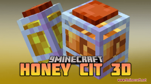 Honey CIT 3D Resource Pack (1.20.6, 1.20.1) – Texture Pack Thumbnail