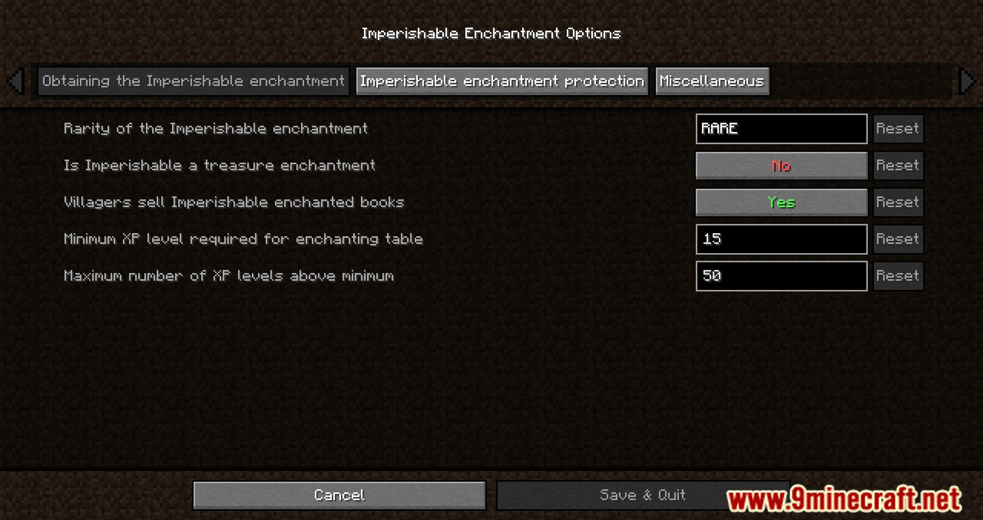 Imperishable Items Mod (1.19, 1.18.2) - Keeps Items From Being Destroyed 3