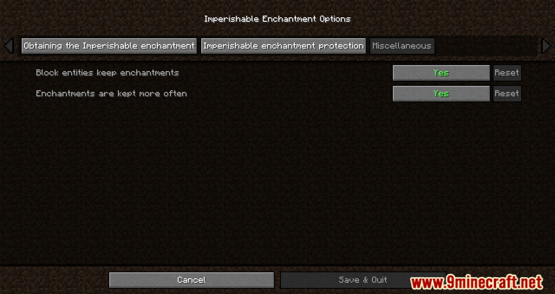 Imperishable Items Mod (1.19, 1.18.2) - Keeps Items From Being Destroyed 5
