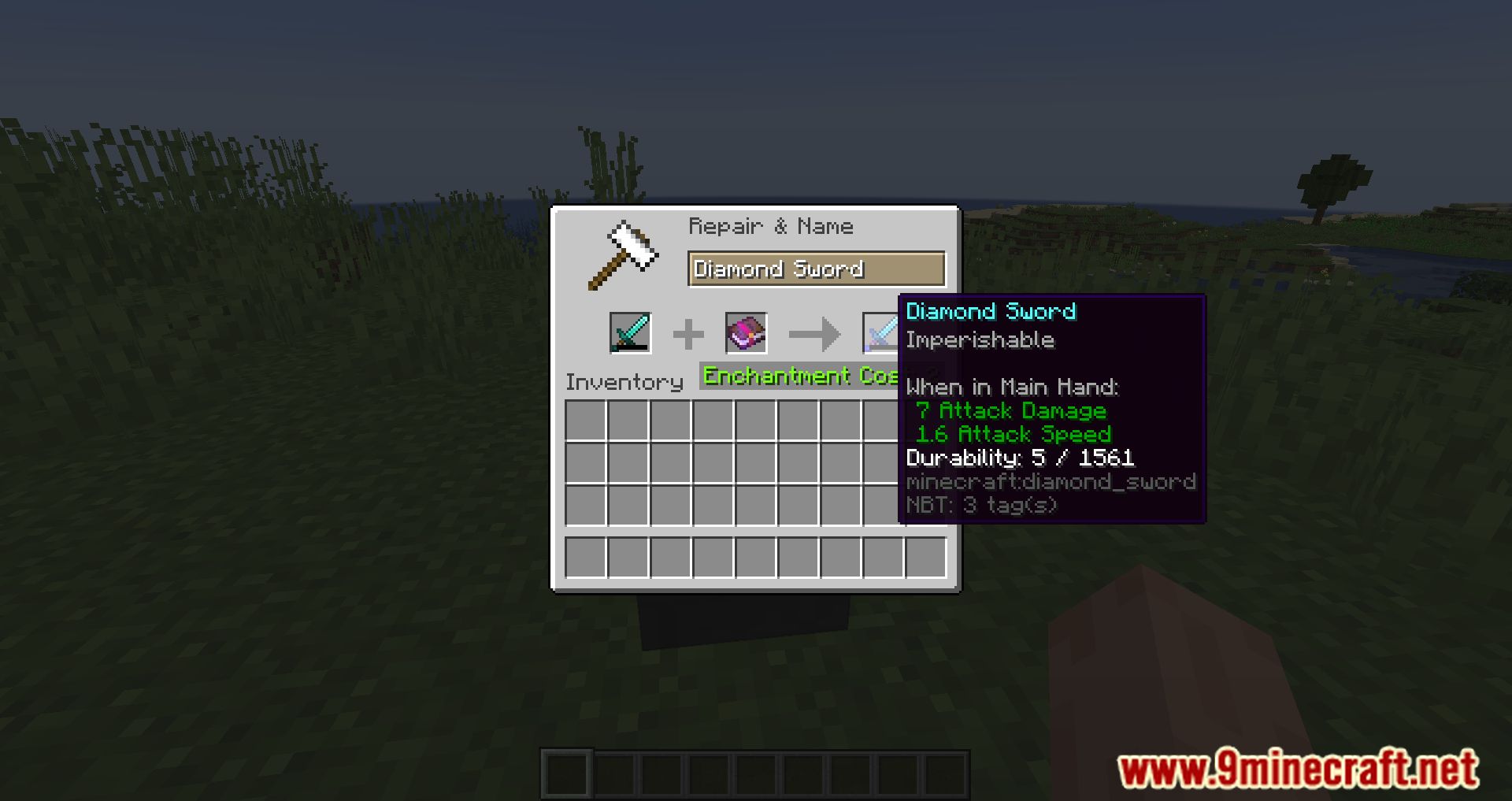 Imperishable Items Mod (1.19, 1.18.2) - Keeps Items From Being Destroyed 6