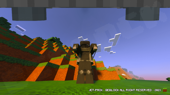 Jet-Pack Survival Addon (1.20, 1.19) - Bedrock Mod 2