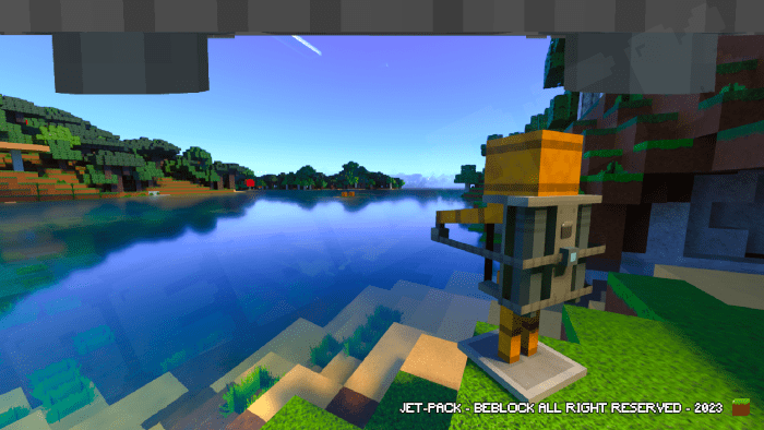 Jet-Pack Survival Addon (1.20, 1.19) - Bedrock Mod 4