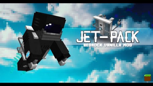 Jet-Pack Survival Addon (1.19) – Bedrock Mod Thumbnail