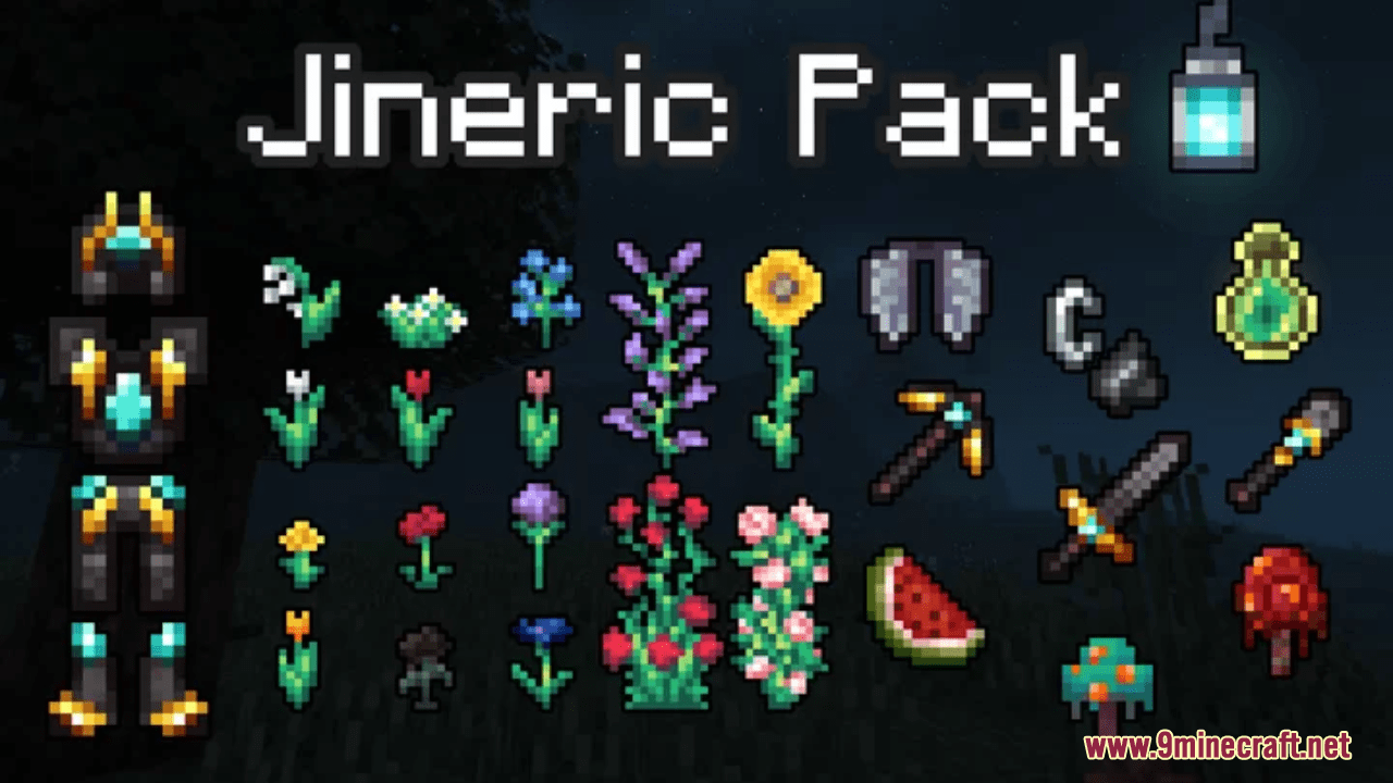 Jineric Resource Pack (1.20.6, 1.20.1) - Texture Pack 1