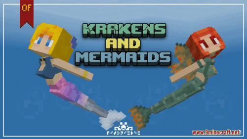 Krakens & Mermaids Resource Pack (1.19.4, 1.18.2) – Texture Pack Thumbnail