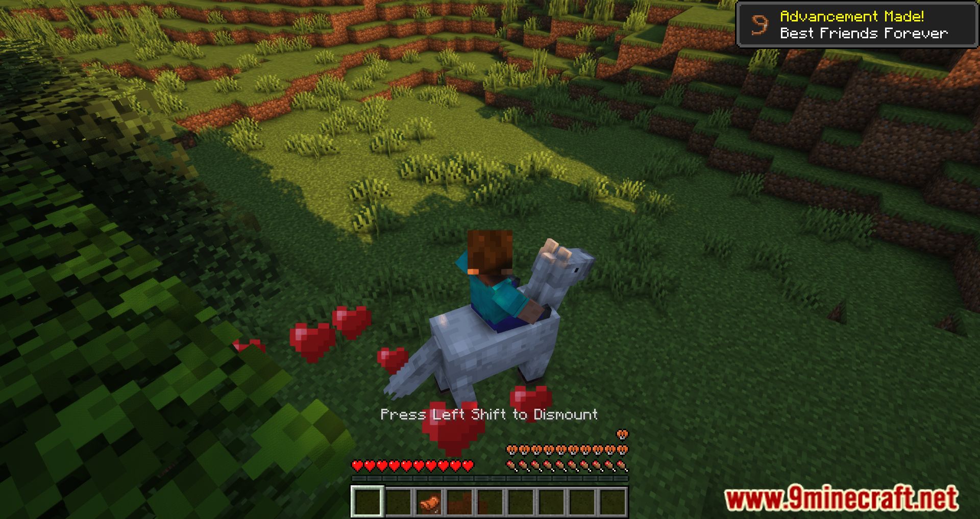 Leave My Bars Alone Mod (1.20.4, 1.19.4) - Change The In-game Hud While Riding A Mob 5