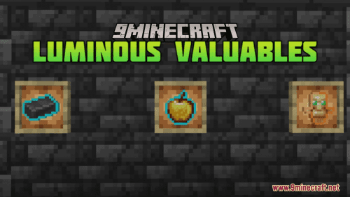 Luminous Valuables Resource Pack (1.20.6, 1.20.1) – Texture Pack Thumbnail