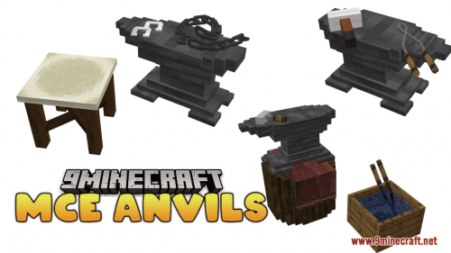 MCE Anvils Resource Pack (1.20.6, 1.20.1) – Texture Pack Thumbnail