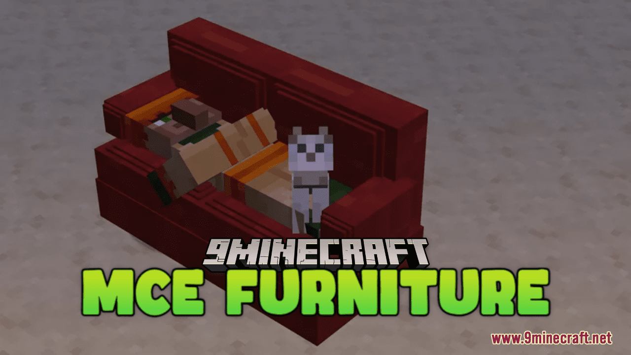 MCE Furniture Resource Pack (1.20.6, 1.20.1) - Texture Pack 1