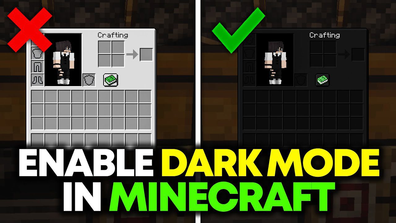 Mindful Darkness Mod (1.20.1, 1.19.4) - Turning Minecraft into Dark Mode 1