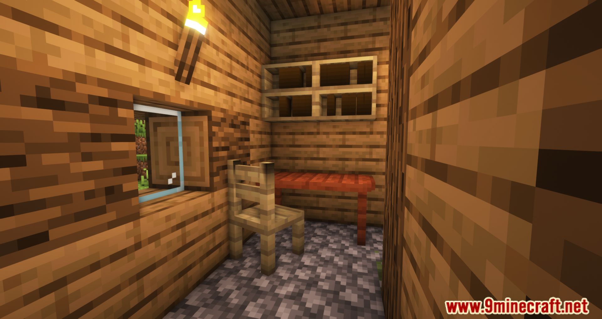 Mo'Blocks Mod (1.18.2, 1.16.5) - Bookshelves, Tables, Chairs And More 8