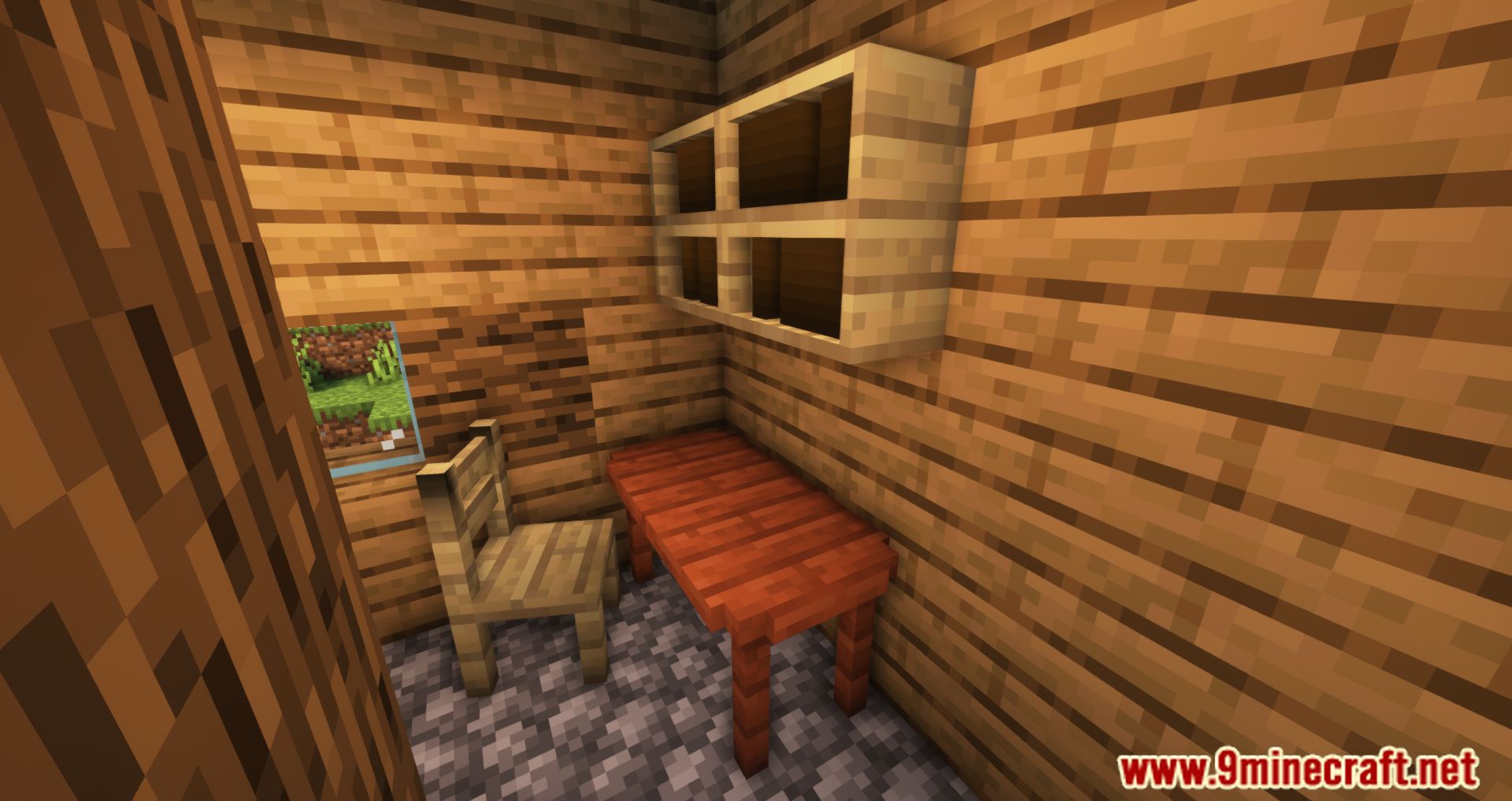 Mo'Blocks Mod (1.18.2, 1.16.5) - Bookshelves, Tables, Chairs And More 11