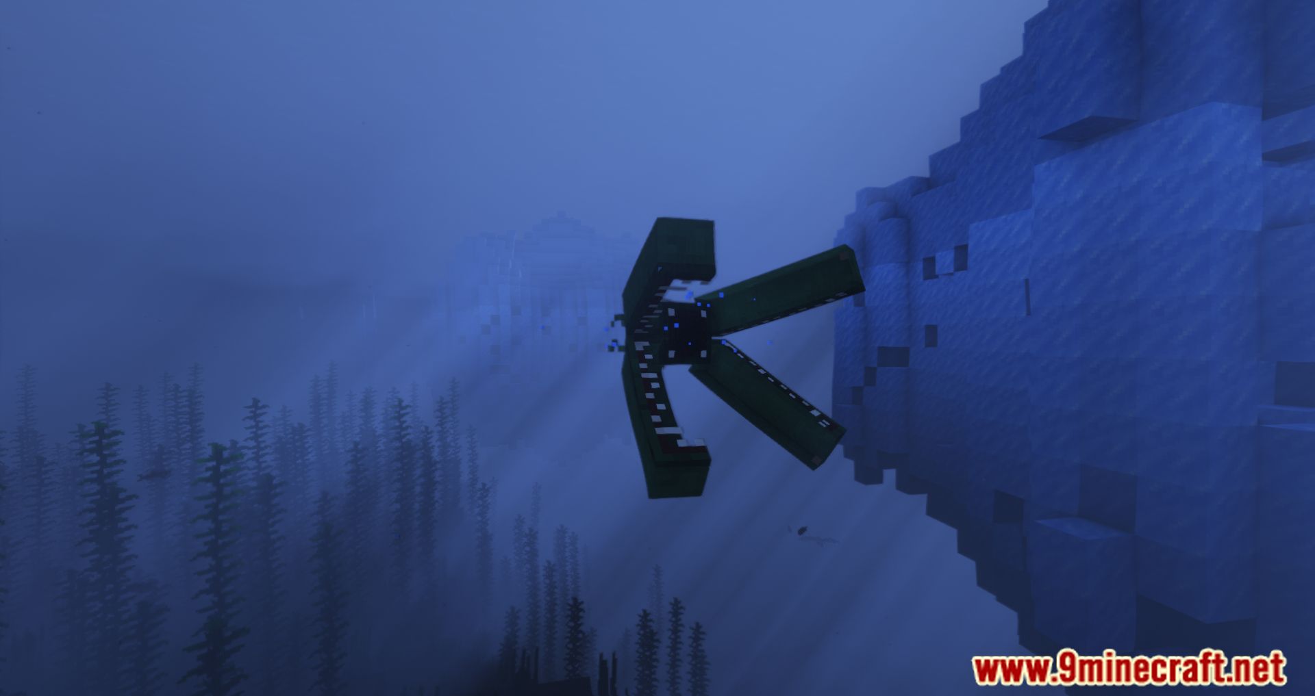 Monster Of The Ocean Depths Mod (1.16.5) - The Creature Swims Backwards 2