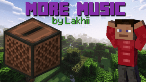 More Music Texture Pack (1.19) – MCPE/Bedrock Thumbnail