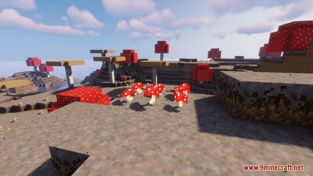 More Shroom Variants Resource Pack (1.20.6, 1.20.1) - Texture Pack 2