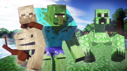 Mutant Monsters Mod (1.20.4, 1.19.4) – Powerful Beasts Thumbnail