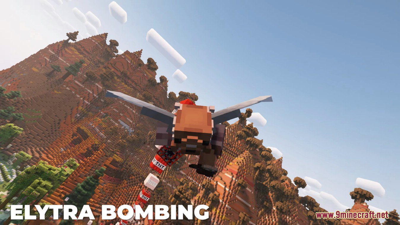 Nad2040's Elytra Bombing Mod (1.19.4, 1.19.2) - Drop TNT When Flying 3