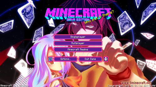 No Game No Life Custom GUI Resource Pack (1.20.6, 1.20.1) – Texture Pack Thumbnail