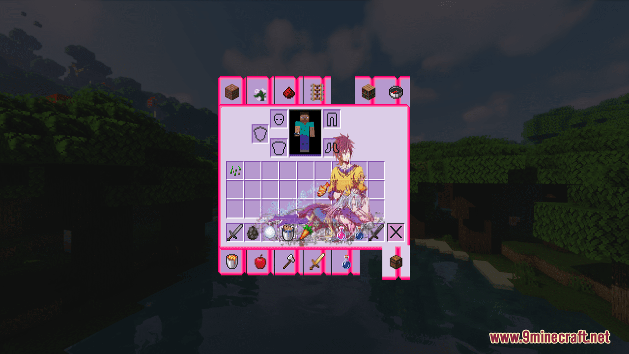 No Game No Life Custom GUI Resource Pack (1.20.6, 1.20.1) - Texture Pack 8