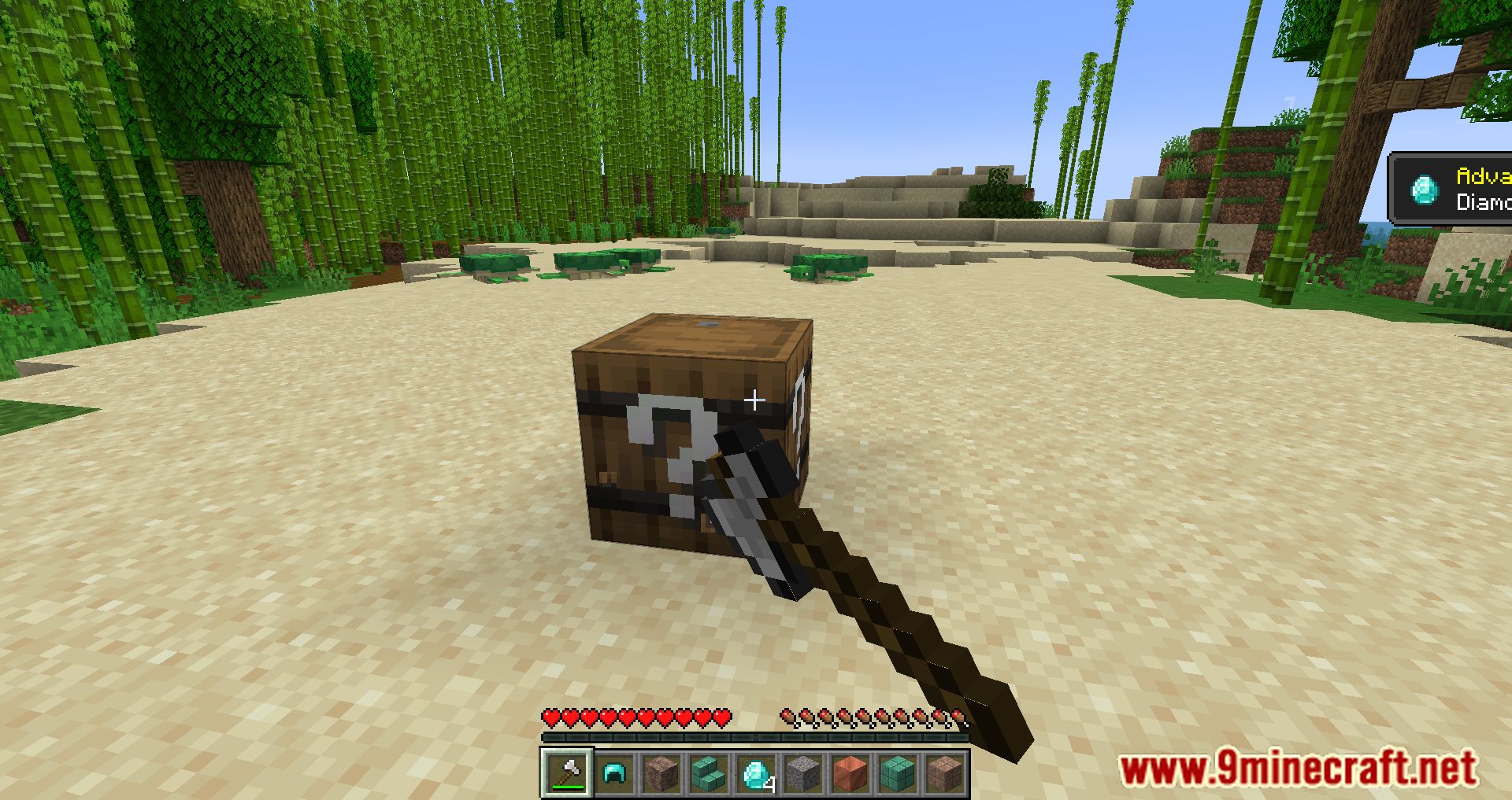 One Block Random Drop Mod (1.19, 1.18.2) - Unharvestable Block That Gives A Random Item 6