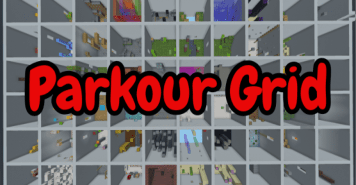 Parkour Grid Map (1.19) - MCPE/Bedrock 1