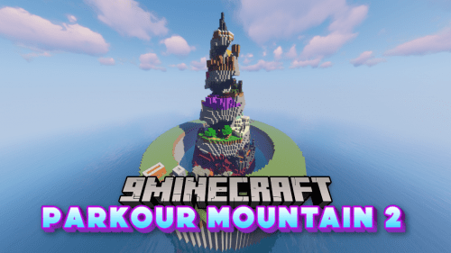 Parkour Mountain 2 Map (1.21.1, 1.20.1) – New Experience For Many Thumbnail