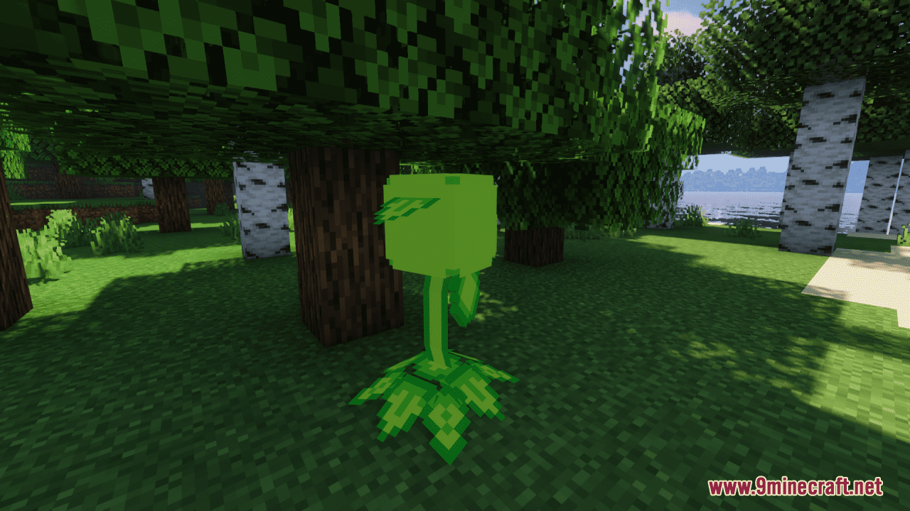 Peashooter Skeleton Resource Pack (1.20.6, 1.20.1) - Texture Pack 4