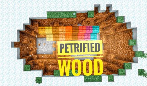 Petrified Wood Mod (1.19.4, 1.19.2) – Petrified Planks for Wood Type Thumbnail