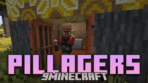 Pillagers Mod (1.16.5, 1.12.2) – Allows You To Get Villager Loot By Killing Them! Thumbnail