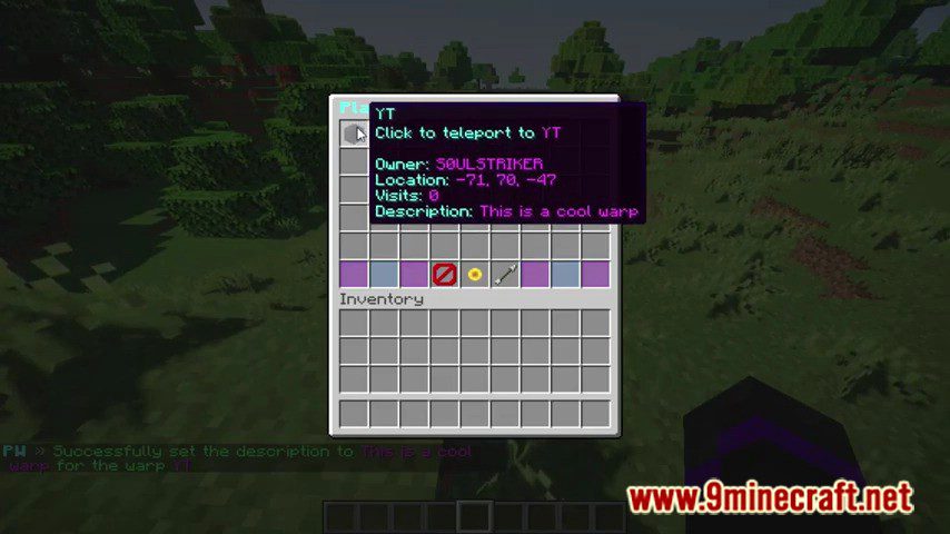 Player Warps Plugin (1.20.1, 1.19.4) – Spigot 5