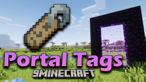 Portal Tags Mod (1.16.5) – Naming The Nether Portals Thumbnail