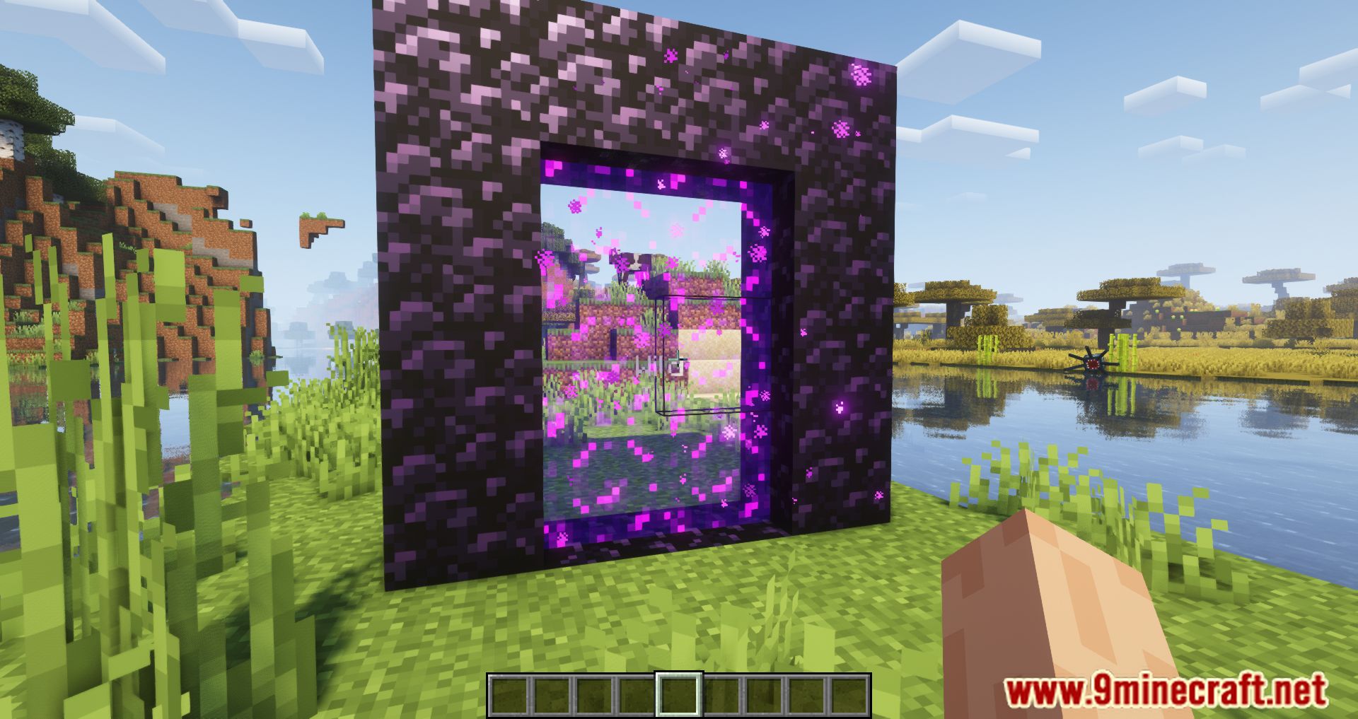 Portal Tags Mod (1.16.5) - Naming The Nether Portals 4