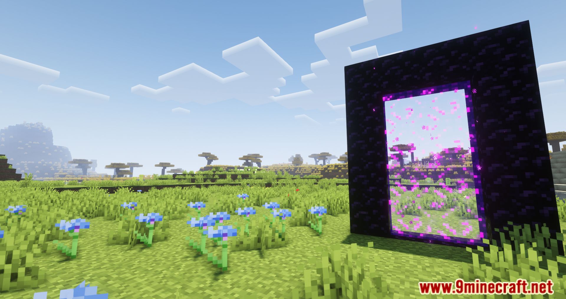 Portal Tags Mod (1.16.5) - Naming The Nether Portals 12