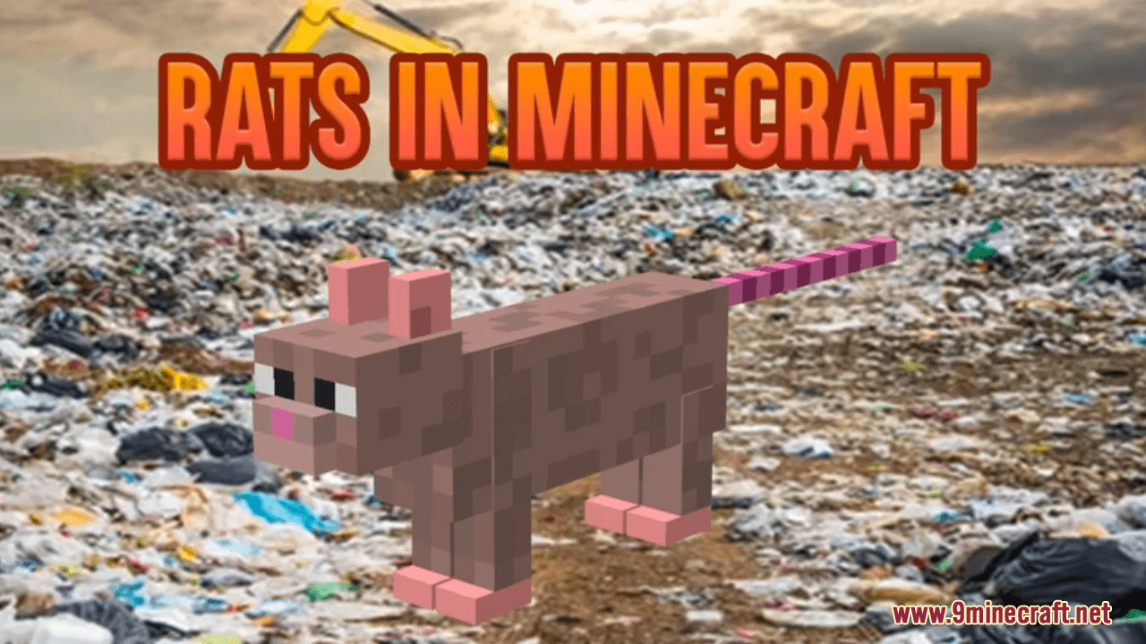 Rats In Minecraft Resource Pack (1.20.6, 1.20.1) - Texture Pack 1