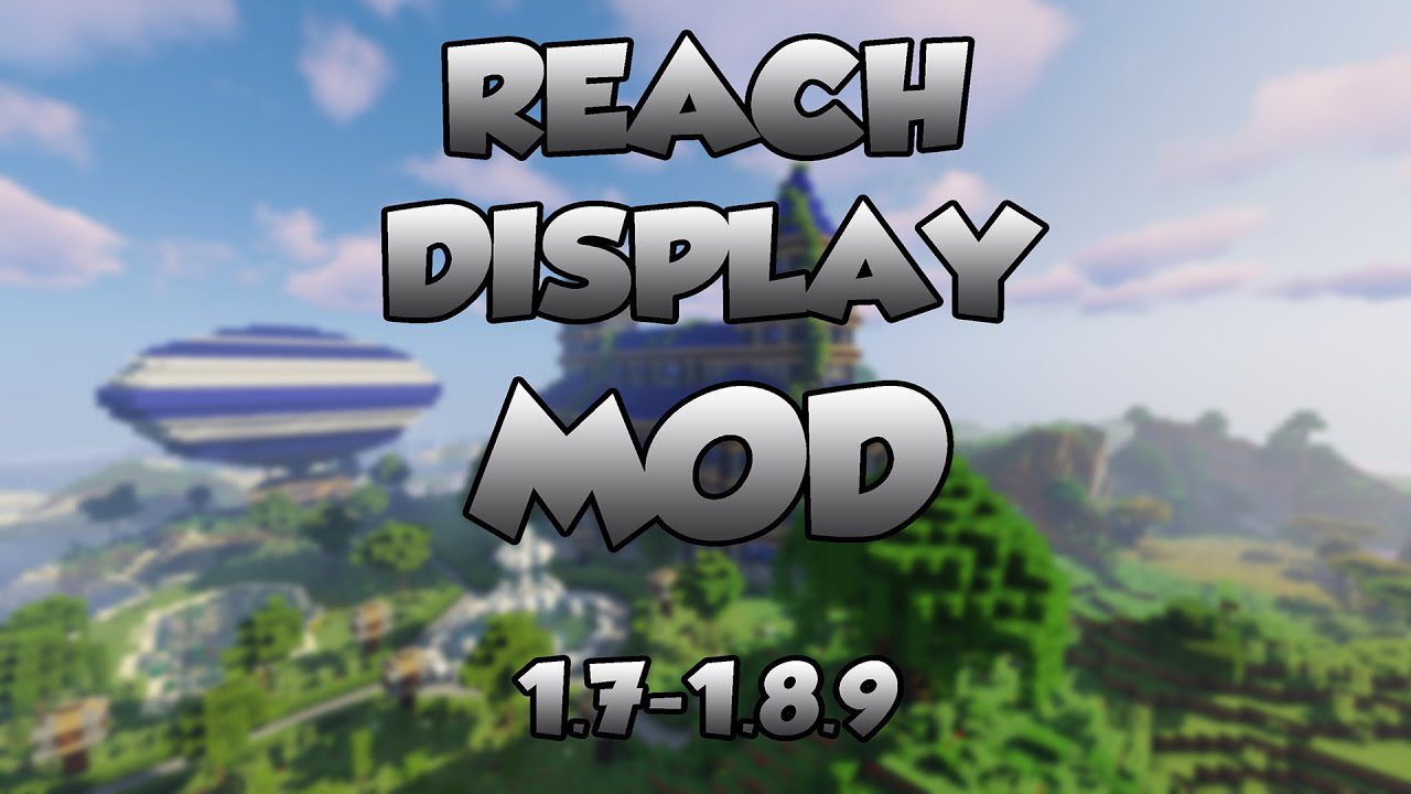 Reach Display Mod (1.8.9, 1.7.10) - Show Your Melee Attack Range 1