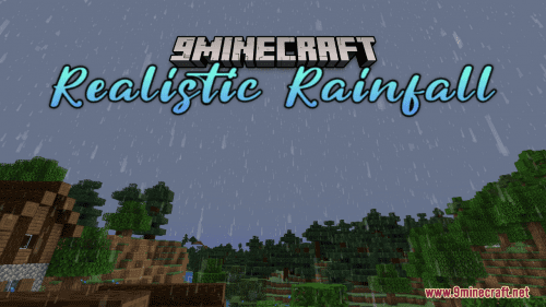 Realistic Rainfall Resource Pack (1.19.4, 1.19.2) – Texture Pack Thumbnail