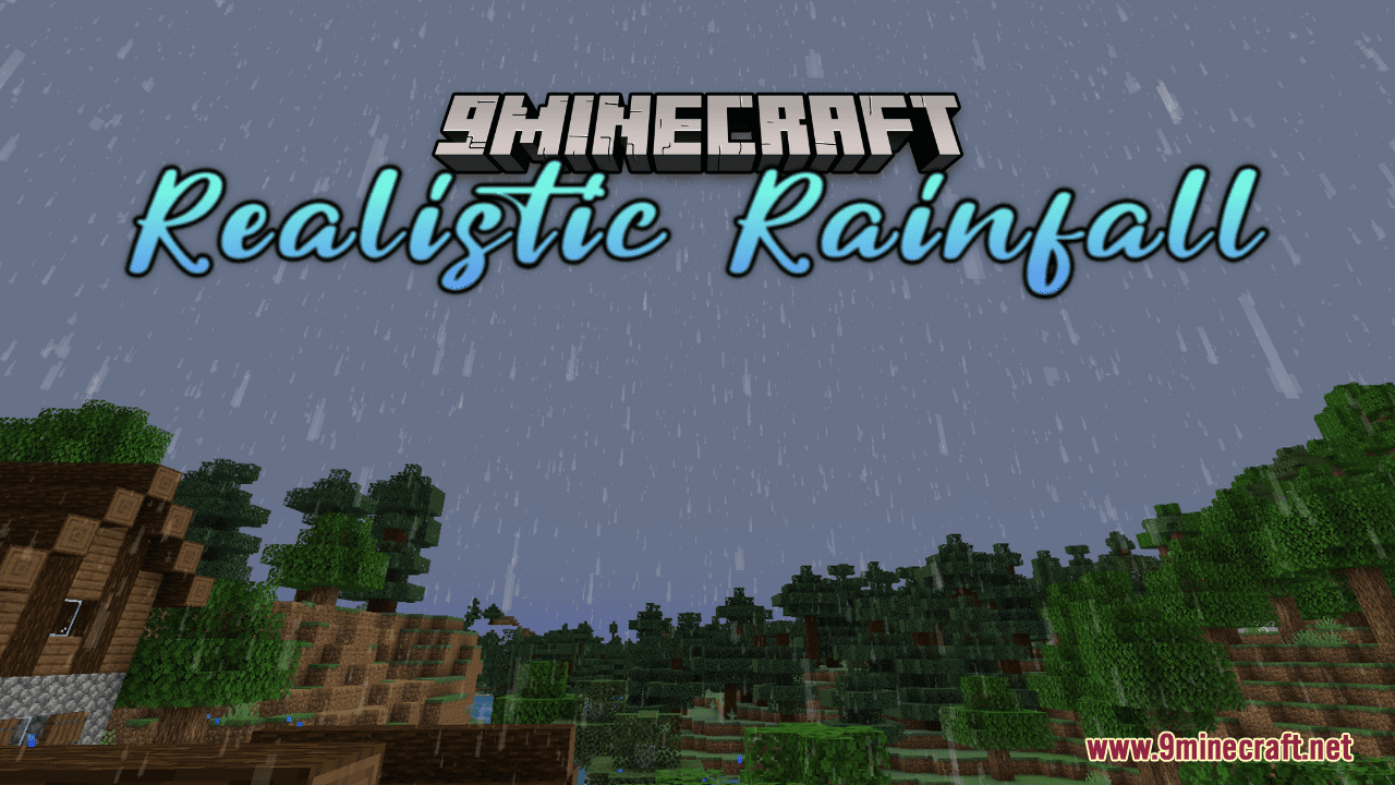 Realistic Rainfall Resource Pack (1.20.6, 1.20.1) - Texture Pack 1