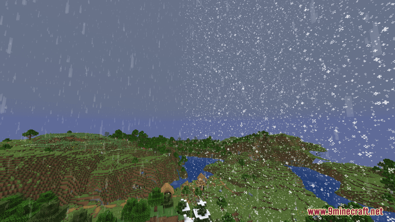 Realistic Rainfall Resource Pack (1.20.6, 1.20.1) - Texture Pack 5