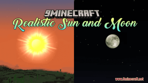 Realistic Sun and Moon Resource Pack (1.20.6, 1.20.1) – Texture Pack Thumbnail
