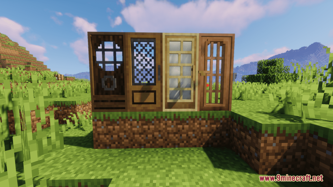 Recreated Doors Resource Pack (1.20.6, 1.20.1) - Texture Pack 2