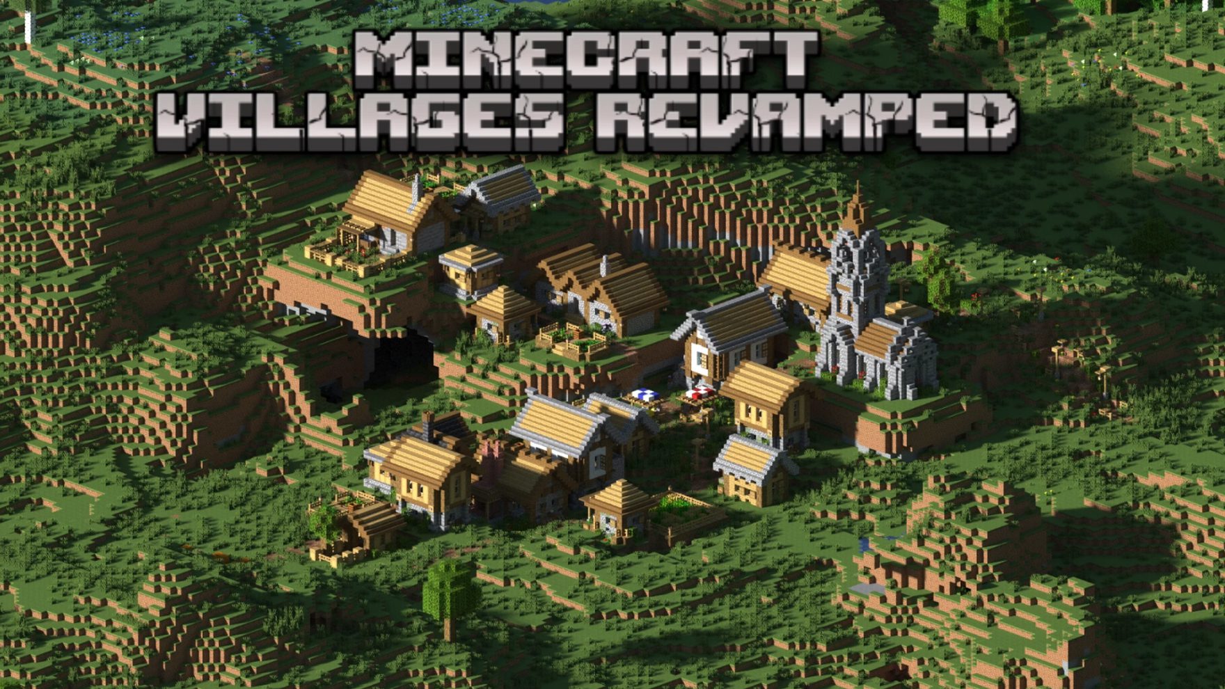 Revamped Villages Data Pack (1.21, 1.20.1) - Better Villages 2