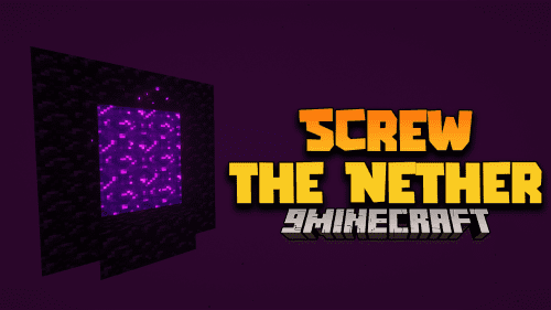 Screw The Nether Mod (1.16.5) – Turns The Nether Into A Void World Thumbnail