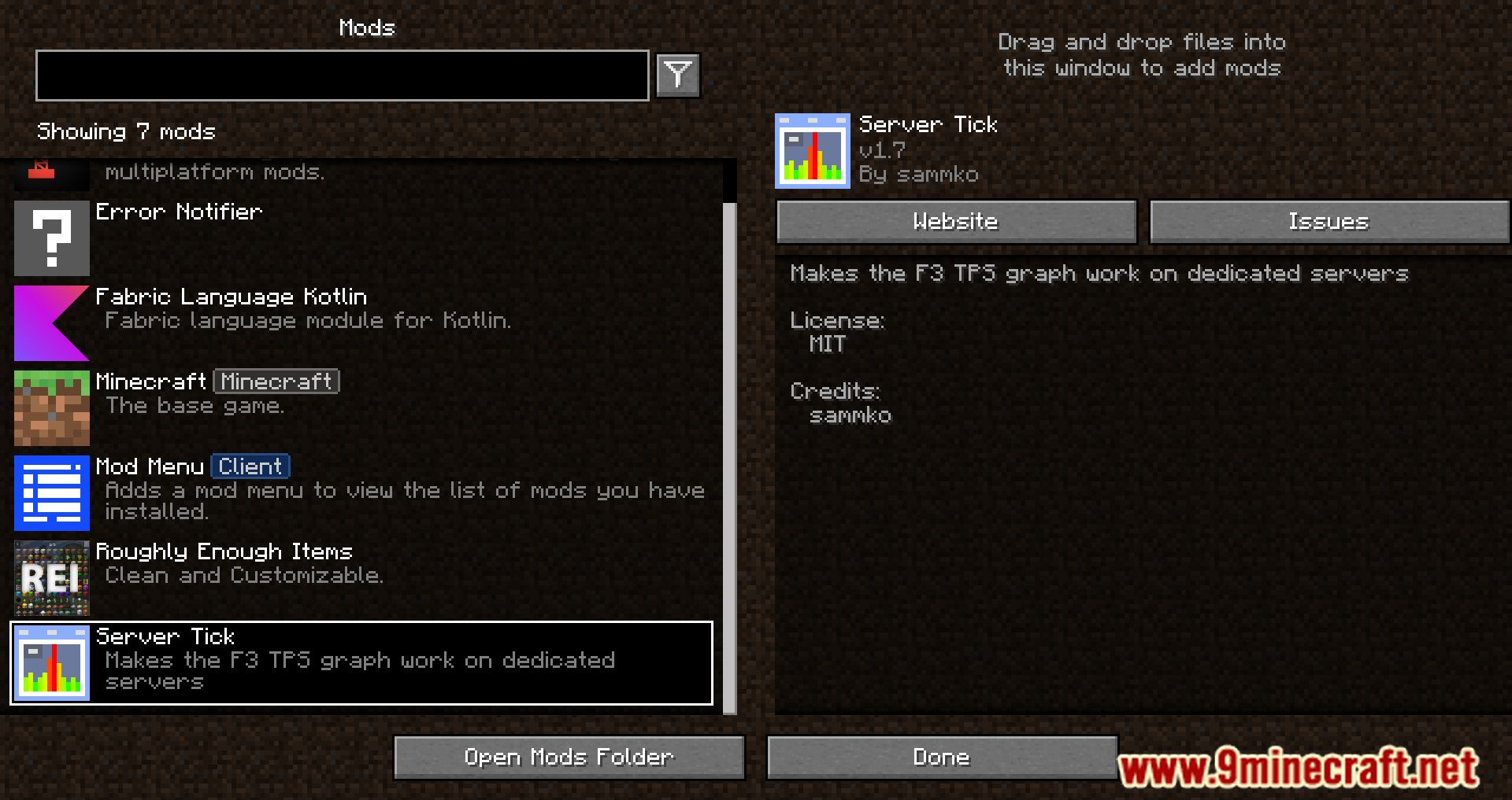 Server Tick Mod (1.20.2, 1.19.4) - Debug Screen Work On Servers 2